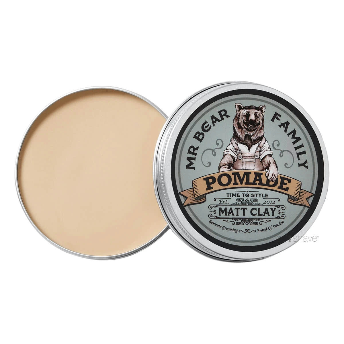 Mr  Bear Pomade Matt Clay  Springwood  100 Ml