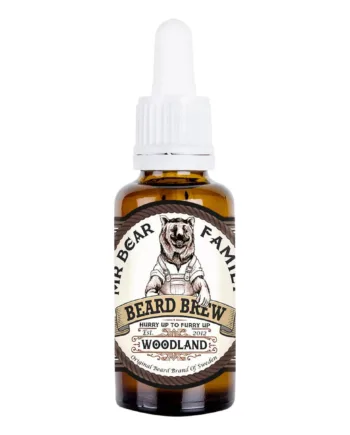 Mr  Bear Skægolie  Beard Brew Oil  Woodland  30 Ml