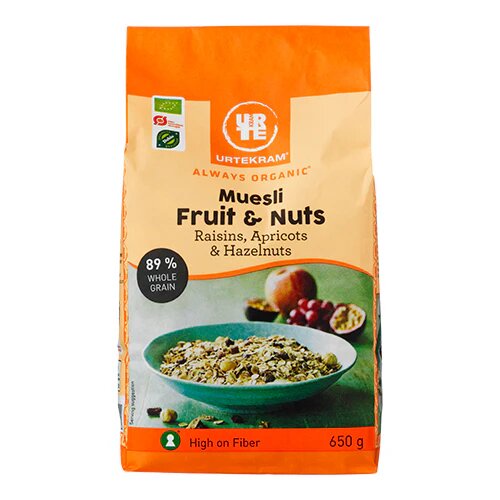 Mysli Fruit   Nuts øko  650 Gram