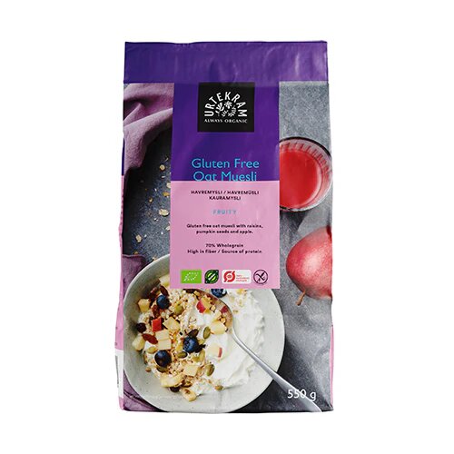 Mysli Havre Glutenfri øko  550 Gram