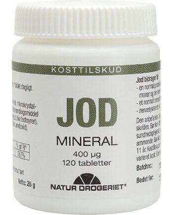 Natur-drogeriet Jod Tabletter 400 âµg  120tab