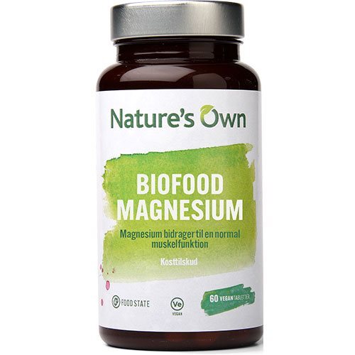 Natures Own Biofood Magnesium 60tab