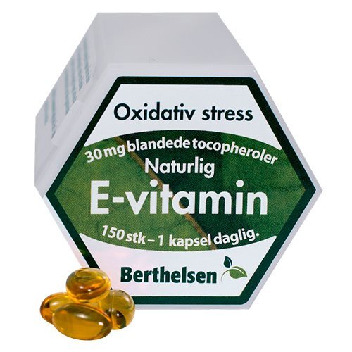 Naturlig  -vitamin Berthelsen 150 Kapsler