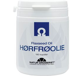 Nd Hørfrøolie Kaps 500 Mg 180 Kapsler