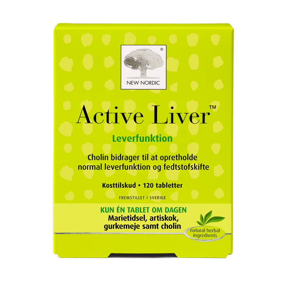 New Nordic Active Liver 120 Tabl   For 918 -