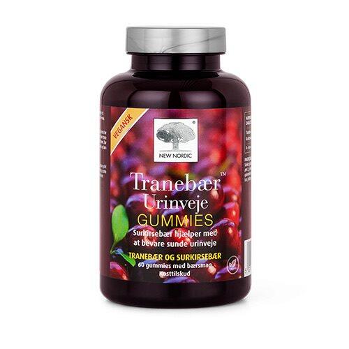 New Nordic Tranebær Urinveje Gummies  60 Gum