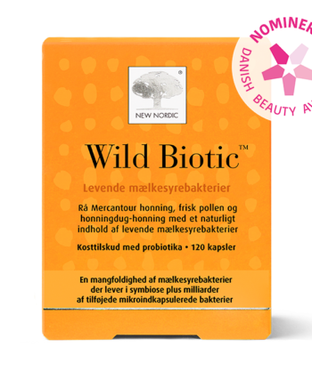 New Nordic Wild Biotic 120 Kapsler   For 689 -