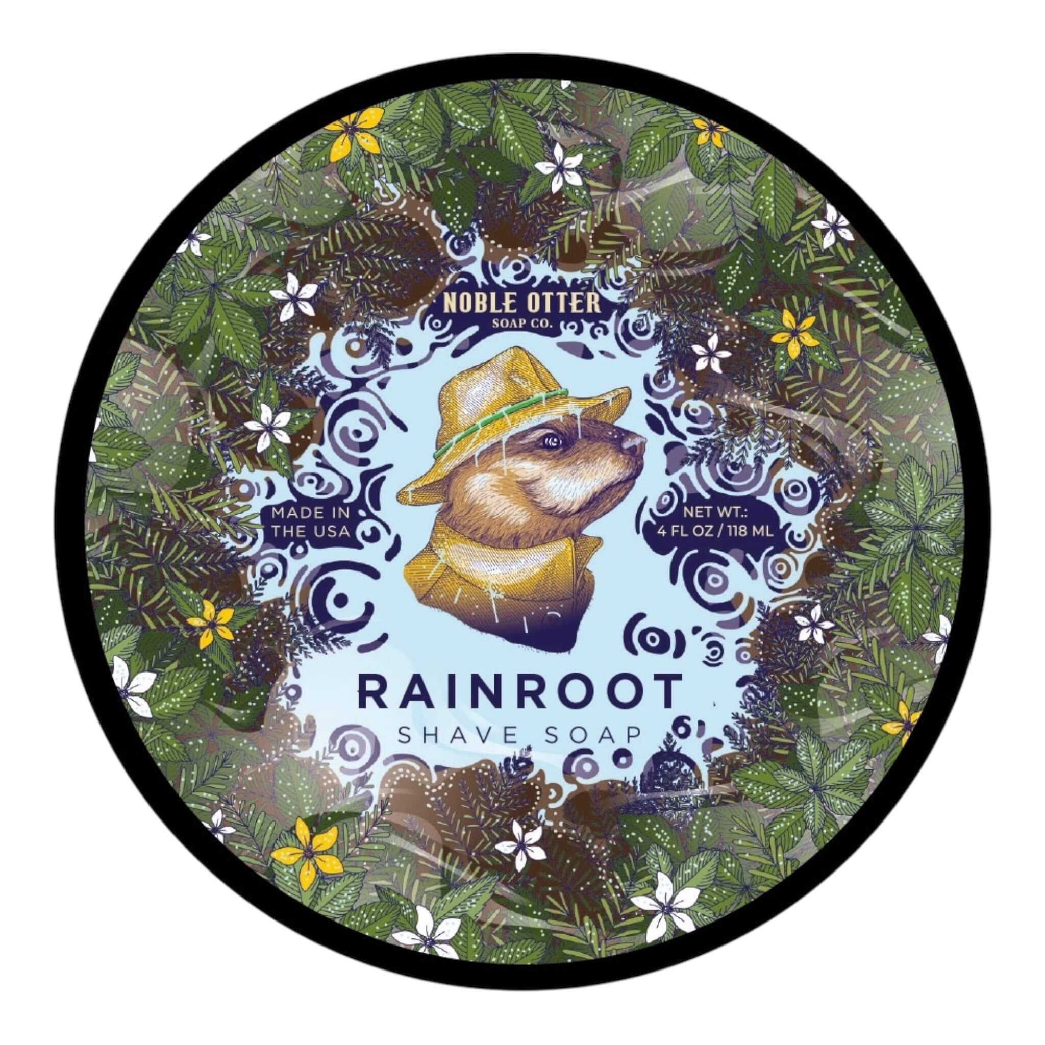 Noble Otter Barbersæbe  Rainroot  118 Ml