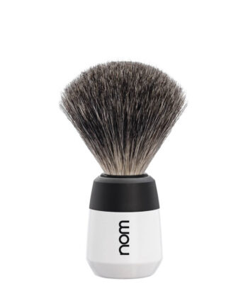 Nom Shaving Barberkost  Max  Pure Badger  White