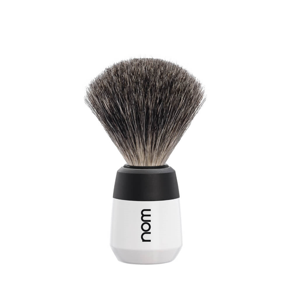 Nom Shaving Barberkost Max Pure Badger White