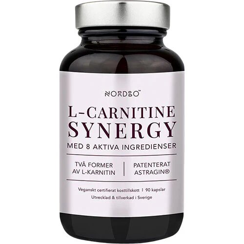 Nordbo  -carnitine Synergy 90 Kapsler