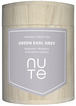 Nute Green Earl Grey Grøn Te    100g