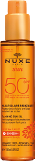 Nuxe Tanning Oil Spf50  150ml