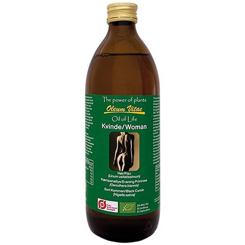 Oil Of Life Til Kvinder Omega  - -  økologisk 500 Ml
