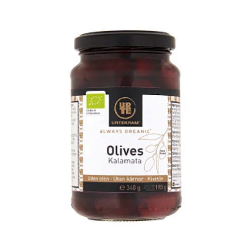 Olives Kalamata    Sten øko  340 Gram