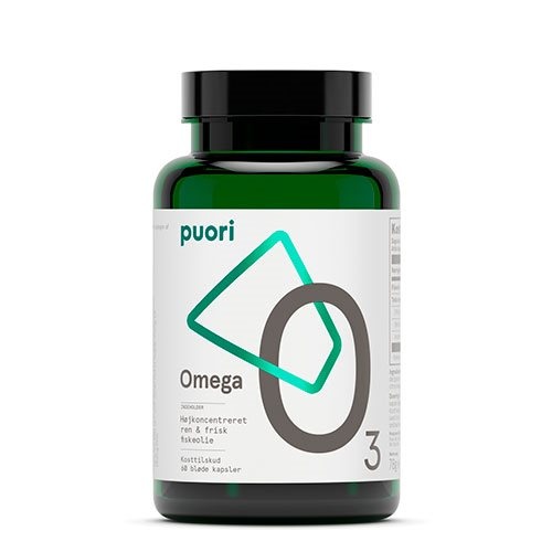 Omega-  Puori O3 60 Kapsler