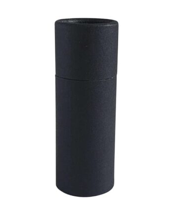Pap Hylster Til Stift 35   Ml Sort  Fsc-certificeret  86 Mm Høj  31 Mm Diameter Hedenhus Rund Stift Til Læbepomade  Deodorant