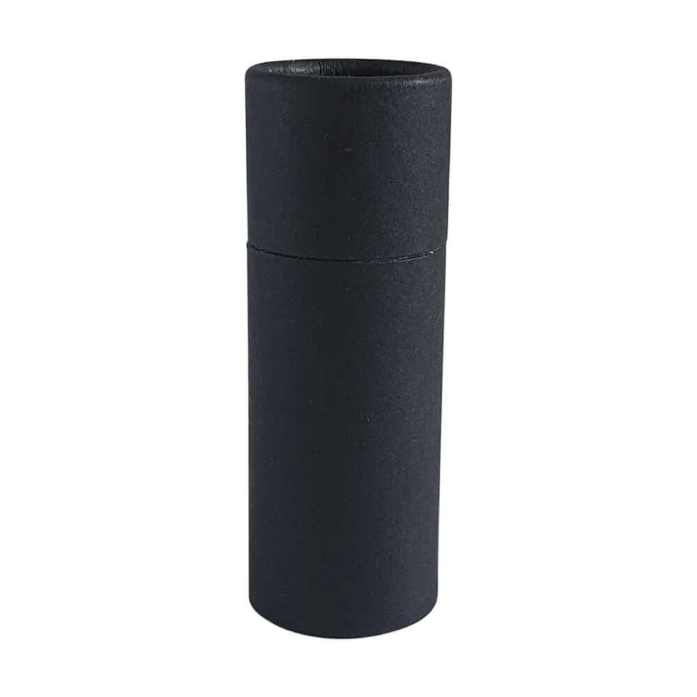 Pap Hylster Til Stift 35   Ml Sort  Fsc-certificeret  86 Mm Høj  31 Mm Diameter Hedenhus Rund Stift Til Læbepomade  Deodorant