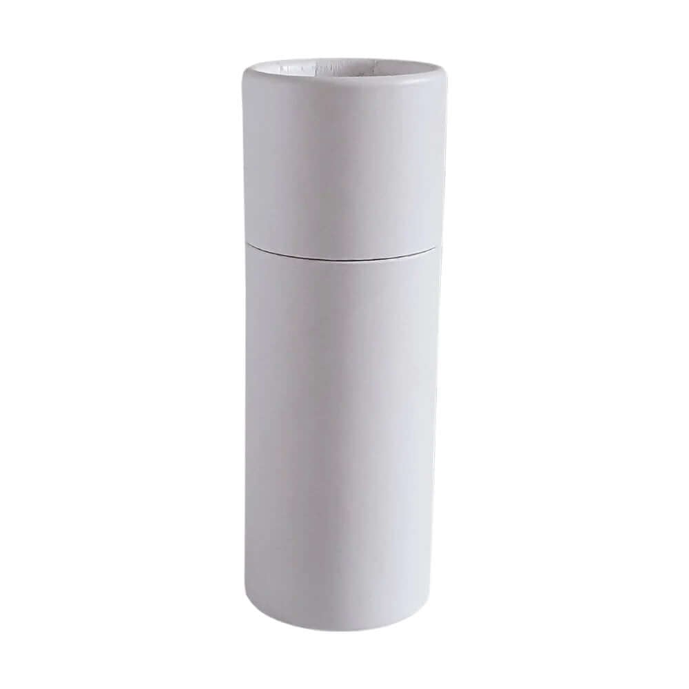 Papstift Rund 35 Gram Ml Hvid Fsc-pap  86 Mm Høj  31 Mm Diameter Hedenhus Velegnet Til Læbepomade  Voks  Deodorant