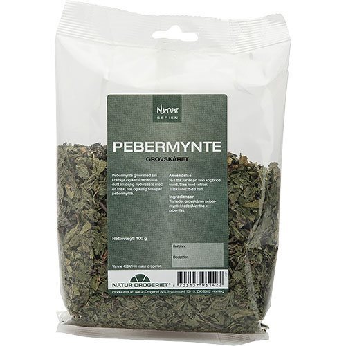 Pebermynte Groft Skåret 100 Gram