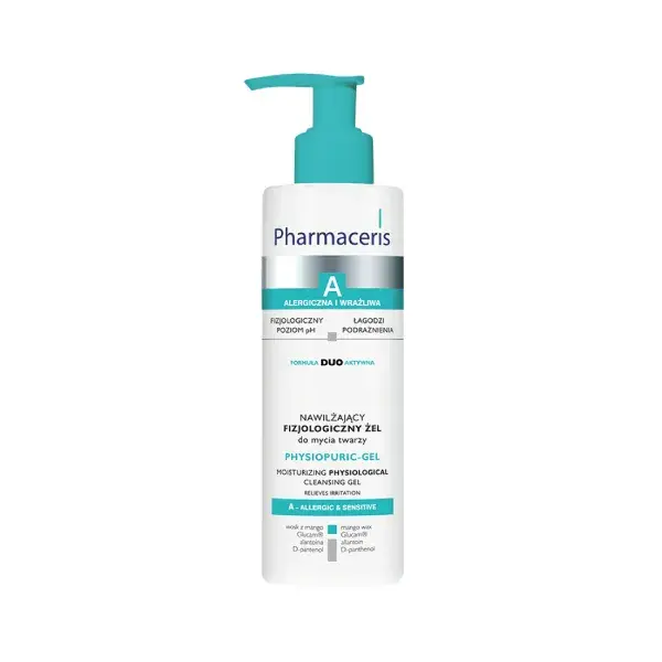 Pharmaceris     Physiopuric-gel   Fugtgivende Rensegel Til Ansigts- Og øjenomgivelser  190ml
