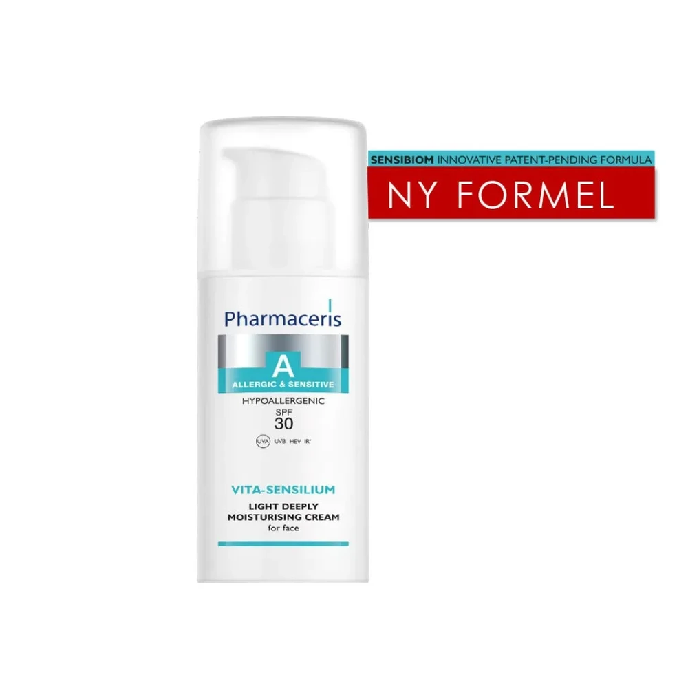 Pharmaceris   Vita-sensilium   Let Dybt Fugtgivende Ansigtscreme Spf 30  50ml