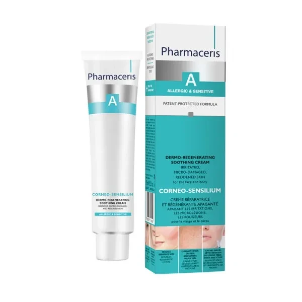Pharmaceris  -corneo-sensilium   Beroligende Og Genopbyggende Creme Til Ansigt Og Krop  75ml