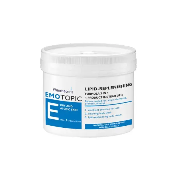 Pharmaceris   Emotopic Lipid Fornyet Formular Med  - -  Produkt    Produkt Frem For   Cremer Til Badning  Vask Og Pleje  500ml