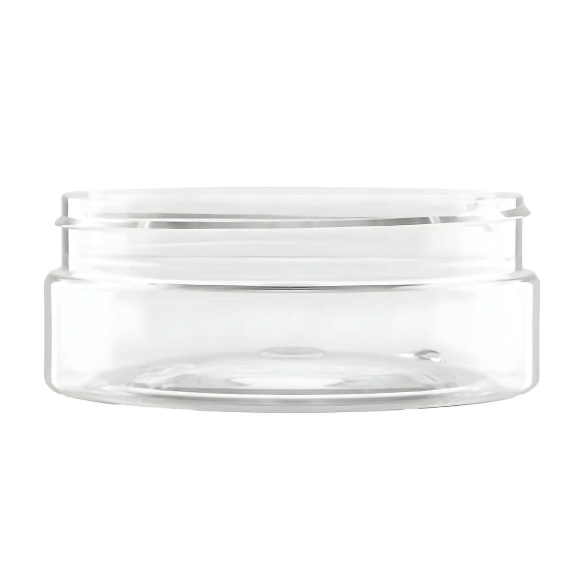 Plastbøtte 200 Ml Klar Pet 100 Mm Gevind Letvægt  Giftfri  Genanvendelig Hedenhus Til Cremer  Salver  Fødevarer