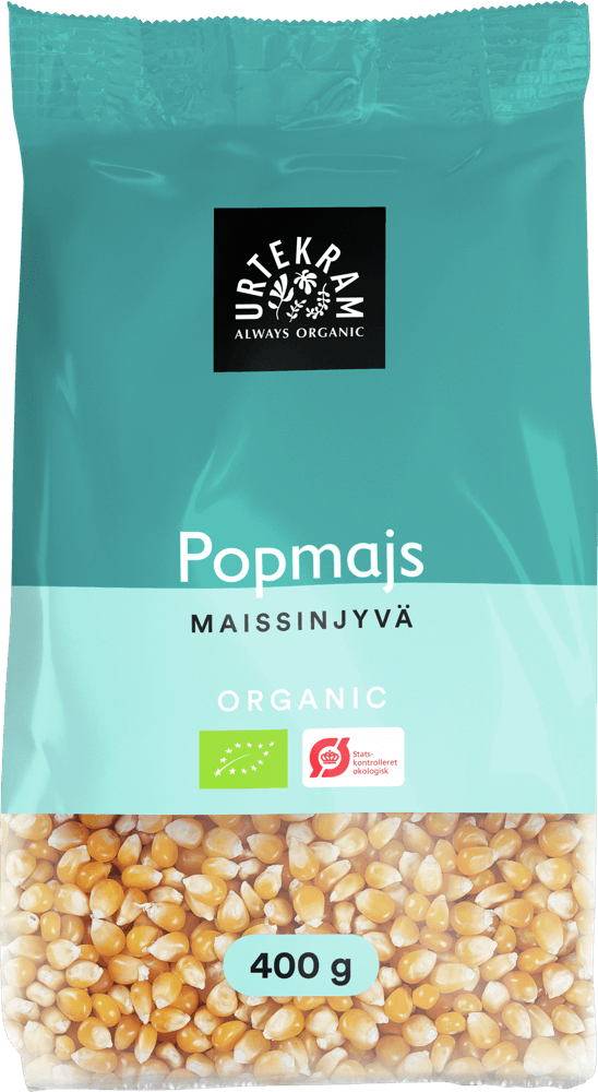 Popcornmajs økologisk 400 Gram