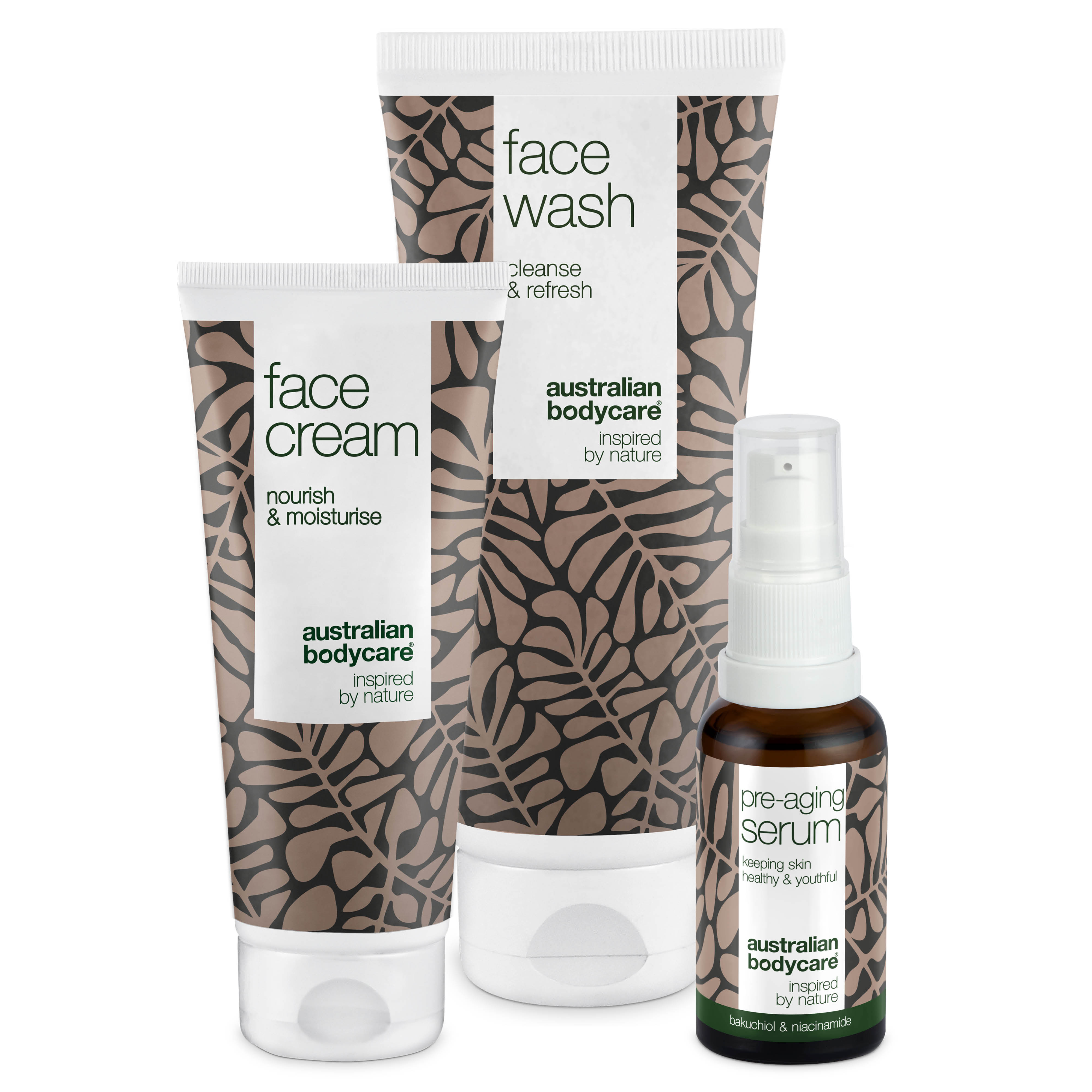 Pre-aging Sæt Til Forebyggelse Af Rynker      Anti Age Produkter Til Ung Hud Til At Forebygge Rynker