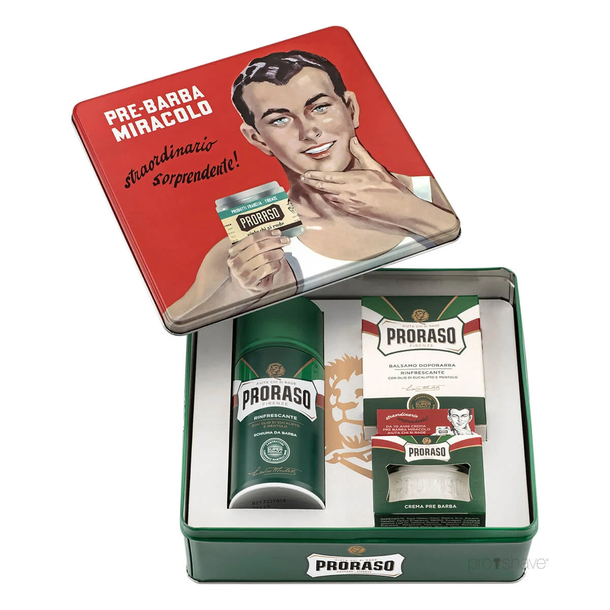Proraso Gaveæske  Vintage Selection Gino Foam  Refresh