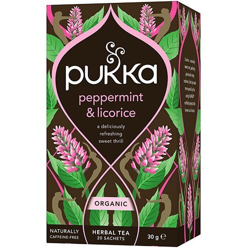 Pukka Te Peppermint   Licorice Te 20 Breve