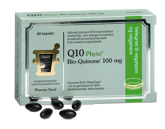 Q10 Phyto  Bio-quinone 100 Mg 60 Kapsler