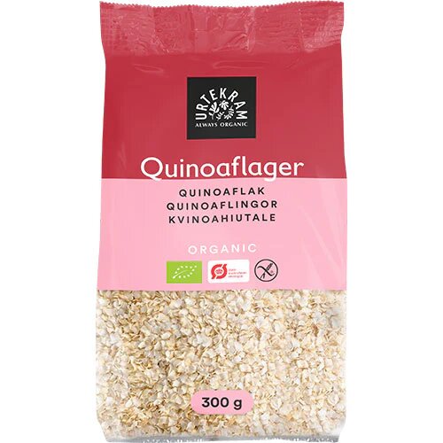 Quinoa Flager Glutenfri økologisk 300 Gram