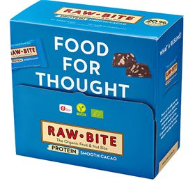 Rawbite Officebox Protein Smooth Cacao 45x15g