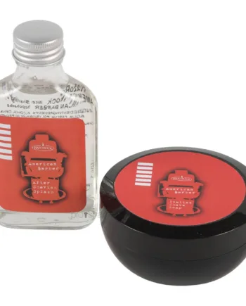 Razorock American Barber Sæt  Barbersæbe Og Aftershave