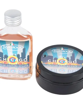 Razorock For Chicago Sæt  Barbersæbe Og Aftershave