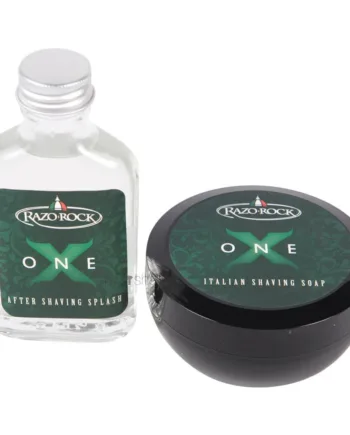 Razorock One-  Sæt  Barbersæbe Og Aftershave
