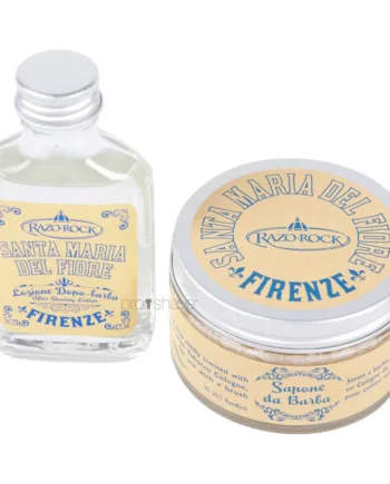 Razorock Santa Maria Del Fiore Sæt  Barbersæbe Og Aftershave