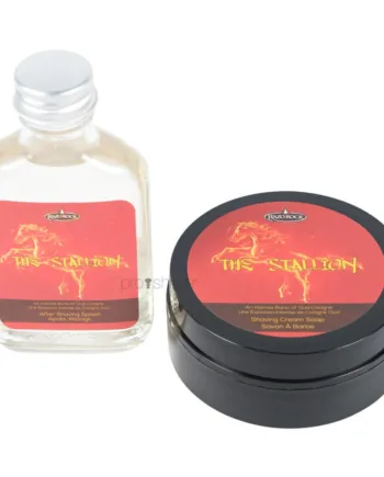 Razorock The Stallion Sæt  Barbersæbe Og Aftershave