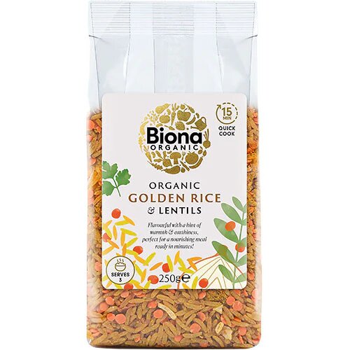 Ris Linse Blanding    Karry øko  250 Gram
