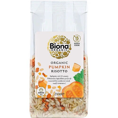Risotto    Græskar øko  210 Gram