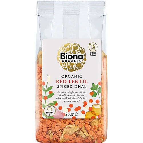Rød Linse Dahl  15 Min  øko  250 Gram