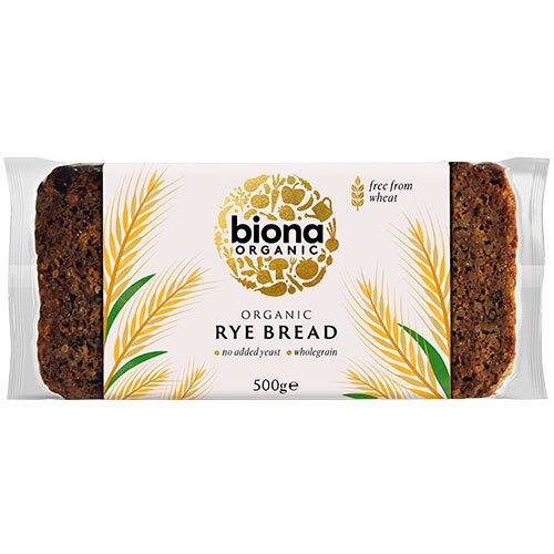 Rugbrød    Gær  Skiveskåret  økologisk 500 Gram