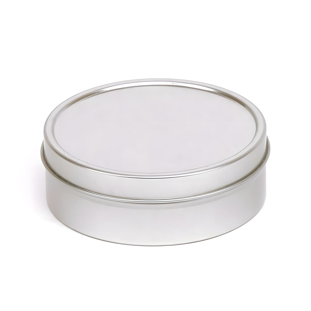 Rund Metalbøtte 125 Ml Med Låg 29 Mm Høj 83 Mm Dia Beskyttende Lak Hedenhus Letvægt Rund Form