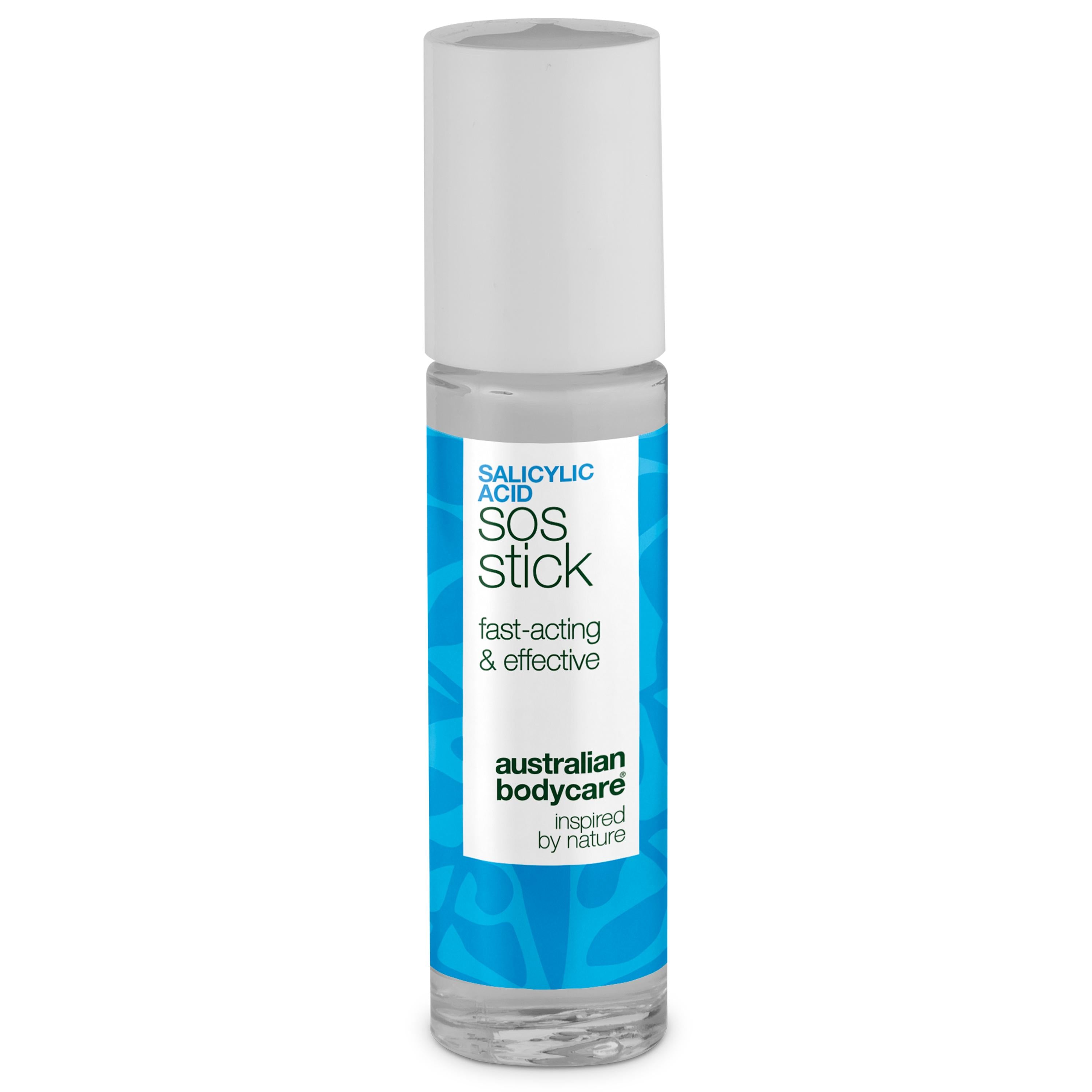 Salicylsyre Sos Stick Mod Bumser  Rødme Og Tilstopninger    Salicylsyre Sos Stick Mod Urenheder Og Fedtet Hud  Beroliger  Renser Og Forebygger Udbrud  Indeholder Salicylsyre    Stk
