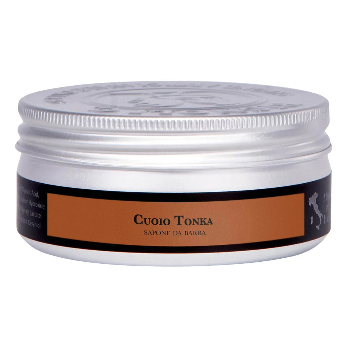 Saponificio Bignoli    Barbersæbe  Cuoio Tonka  175 Gr