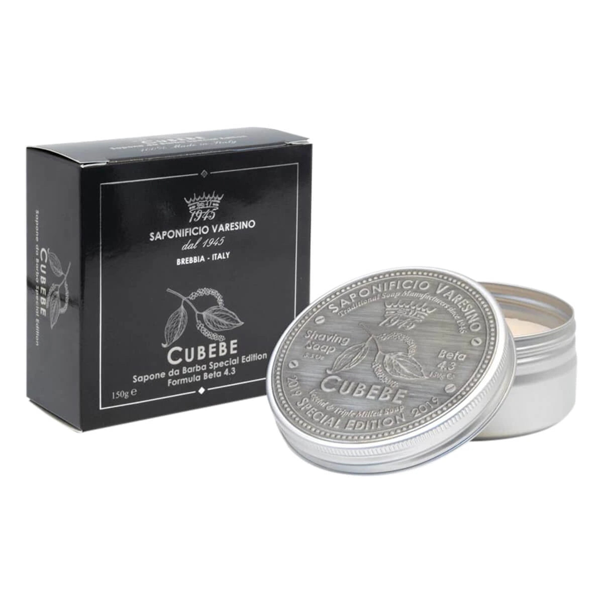 Saponificio Varesino Barbersæbe  Cubebe  150 Gr