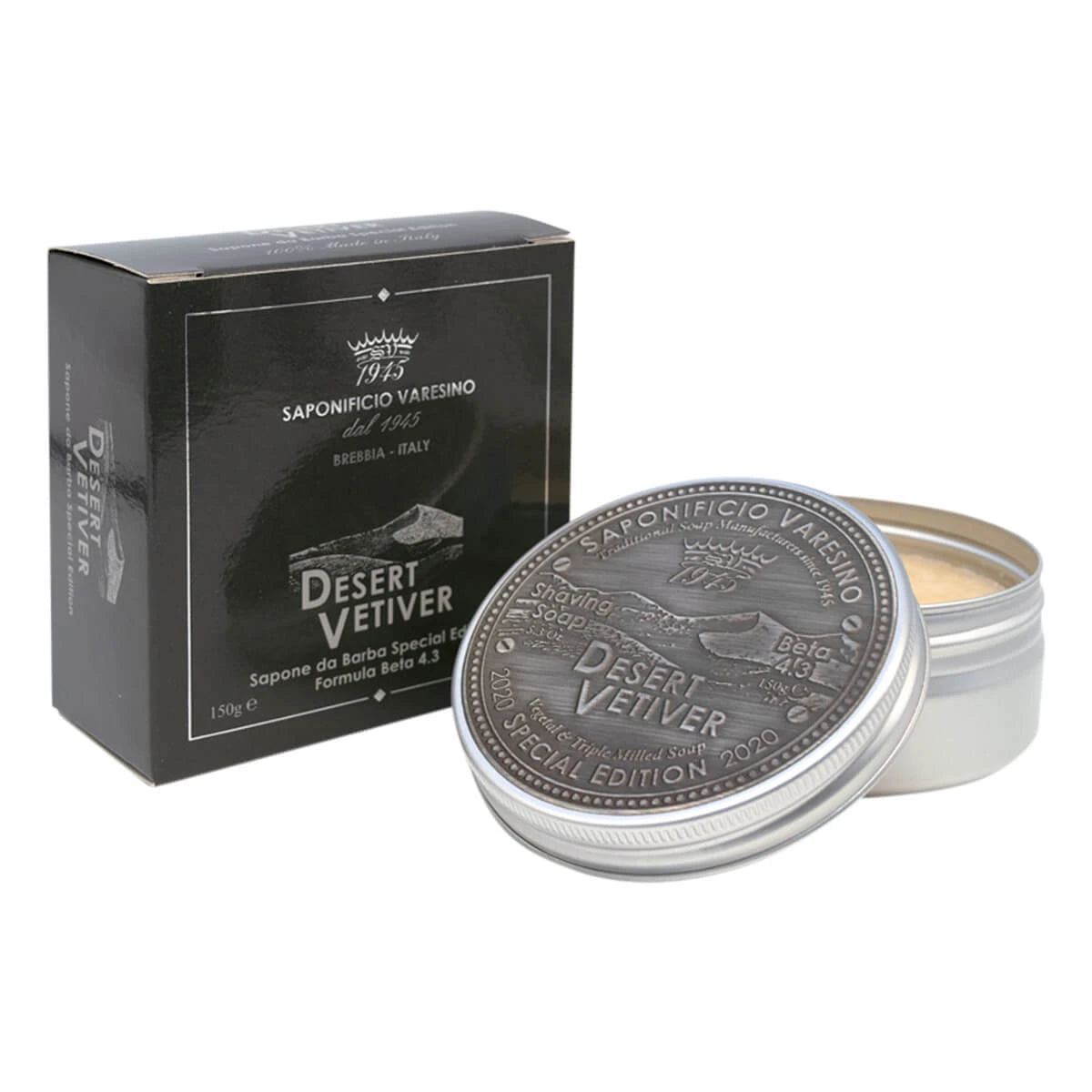 Saponificio Varesino Barbersæbe  Desert Vetiver  150 Gr